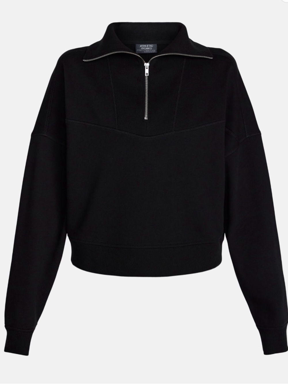 Athletic Works Women's Quarter Zip Sweatshirt~1X